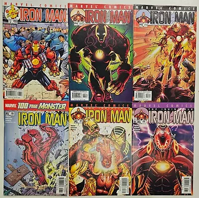 Buy Marvel Comics Iron Man Vol 3 Key Run 6 Issue Lot 43 44 45 46 47 48 High Grade FN • 0.99£
