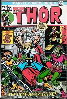 Buy Mighty Thor #213 Vol 1 (1973) - Very Fine/Near Mint • 20.11£
