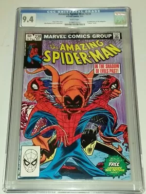 Buy Amazing Spiderman #238 Cgc 9.4 White Pages Marvel 1st Appearance Hobgoblin (sa) • 999.99£