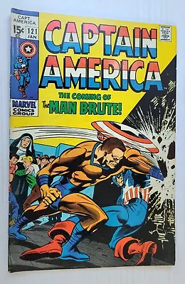 Buy Captain America #121 (Jan 1970, Marvel) • 19.76£