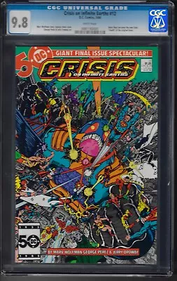 Buy Crisis On Infinite Earths #12 CGC 9.8 W • 94.65£