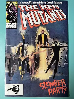 Buy New Mutants #21 Marvel 1984 Key Issue 1st Full App & Origin Of Warlock • 7.37£