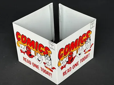 Buy Vintage COMIC BOOK Rack 4 Sided Spinner Topper Sign SPIDERMAN/SUPERMAN/ARCHIE • 237.50£