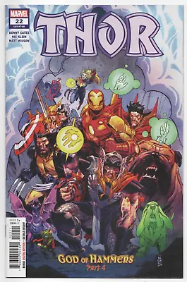 Buy Thor # 22 April 2022 God Of Hammers Pt 4 Donny Cates New Unread Boarded • 4.99£
