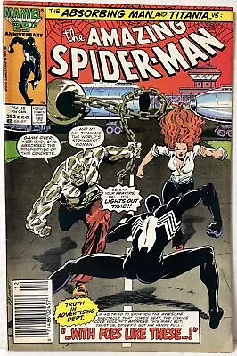 Buy Amazing Spider-Man (1963 Series) #283 Newsstand (Marvel, Dec 1986) Fine- • 5.59£