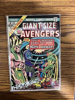 Buy Avengers Giant Size #2 Marvel Kang The Conqueror Annual Captain America 1974  • 16.56£
