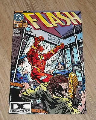 Buy The FLASH # 89 DC COMICS April 1994 UNIVERSE LOGO VARIANT WALLY WEST On TRIAL • 7.88£