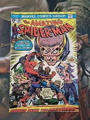 Buy Amazing Spider-Man 138 1974 Marvel Comics: 1st Mindworm • 28.15£