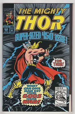 Buy Mighty Thor #450 (Aug 1992, Marvel) [Anniversary Super-Sized] Frenz, Olliffe -o • 6.41£