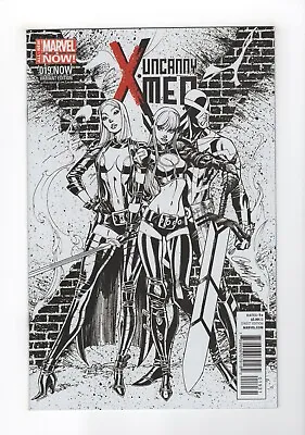 Buy Uncanny X-Men (2013) #19 (2014) J. Scott Campbell Sketch 1:100 Sketch Variant NM • 71.08£