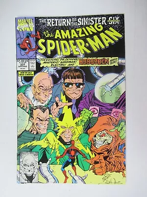 Buy 1990 Marvel Comics The Amazing Spider-Man #337 • 11.42£