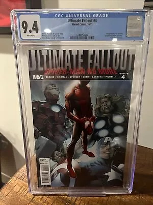 Buy Ultimate Fallout #4 1st Print CGC 9.4 White Pages 1ST Miles Morales • 361.93£
