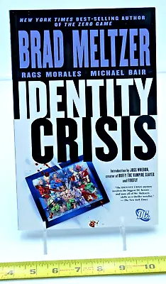 Buy DC Comics 2006 Identity Crisis By Michael Bair Brad Meltzer TPB SC • 7.90£