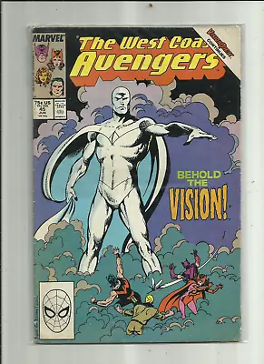 Buy The West Coast Avengers . # 45 .First Appearance White Vision . (1989) Marvel . • 29.70£