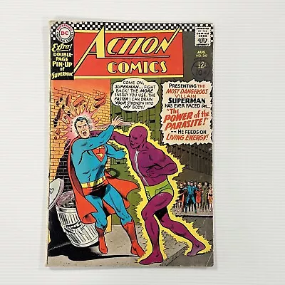 Buy Action Comics #340 1966 GD/VG 1st Appearance Of Parasite Pence Stamp See Descrip • 60£