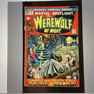 Buy Marvel Spotlight #4, VG- 3.5, 1st Darkhold (Dr. Strange Movie), Werewolf • 31.47£