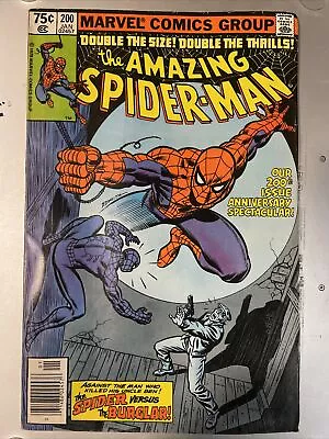 Buy Amazing Spider-man #200 (1980)-death Of Uncle Ben's Killer- Stan Lee- Direct- Fn • 9.59£