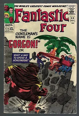 Buy Marvel Comics Fantastic Four Gorgan 44 VGF 5.0 1965 • 44.99£