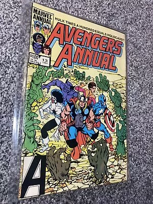 Buy AVENGERS ANNUAL #13. JAN 1984. MARVEL Number 13 Marvel Comic • 7.99£