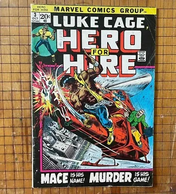 Buy Luke Cage Hero For Hire # 3 - 🔑Key Issue - 1st Gideon Mace - Marvel • 31.85£