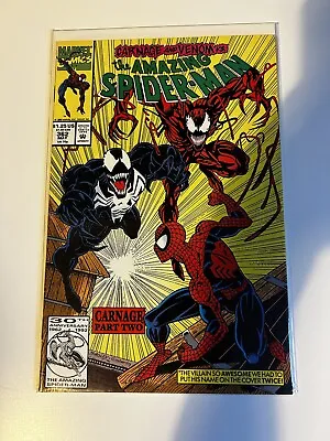 Buy The Amazing Spider Man #362 Marvel Comics, 2nd Carnage Key, 1992 NM + • 75.41£