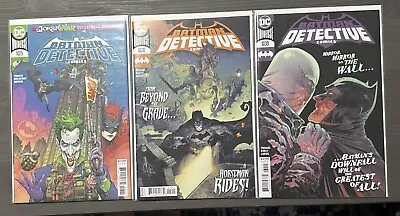 Buy Batman Detective Comics 3 Issue Lot 1025 1028 1030 DC Comics 2021 Joker War C11 • 5.93£
