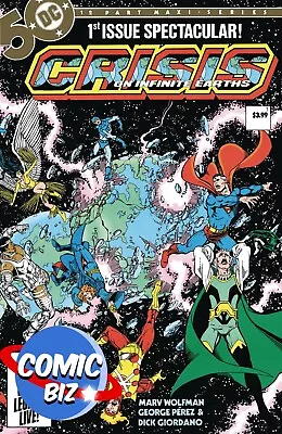 Buy Crisis On Infinite Earths #1 Facsimile Edition (2024) 1st Printing Main Cover • 4.40£