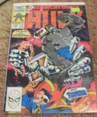 Buy Incredible Hulk  # 370 Jun 1990, Marvel Dr Strange + Grey Hulk DEFENDERS • 2.37£