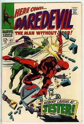 Buy Daredevil #42 4.0 // 1st Appearance & Origin Of Jester Marvel Comics 1968 • 23.99£