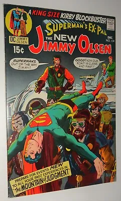 Buy Jimmy Olsen #134 First App Darkseid Kirby Classic Nice 9.0  • 446.32£