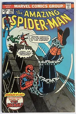 Buy Amazing Spider-Man #148 (1975) Identity Of The Jackal Revealed • 34.95£