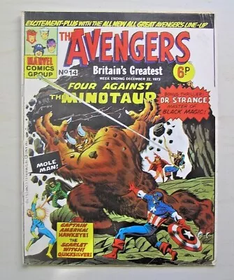 Buy The Avengers #14 - Uk Marvel Comics - Doctor Strange - 1973 (vg) Steve Ditko • 2.95£