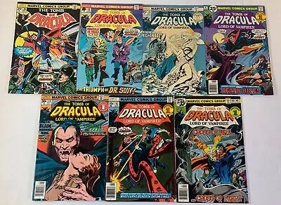 Buy 1970s Marvel Horror TOMB OF DRACULA #36 40 43 47 48 62 69 ~ Low Grade • 27.63£