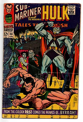 Buy Tales To Astonish #90 2.0 1st Appearance Abomination 1966 Off-white Pages • 37.95£