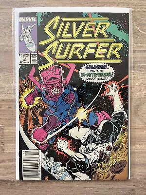 Buy Marvel Comics Silver Surfer #18 1988 Newsstand Variant • 12.99£