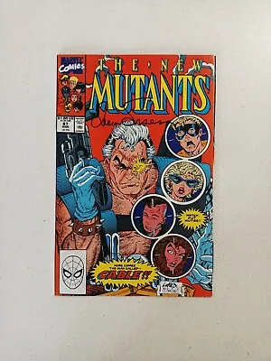 Buy New Mutants #87 | NM- | 1st Cable! | Signed By Louise Simonson | Marvel 1990 • 131.07£