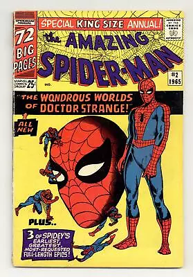 Buy Amazing Spider-Man Annual Canadian Edition #2 GD+ 2.5 1965 • 91.94£