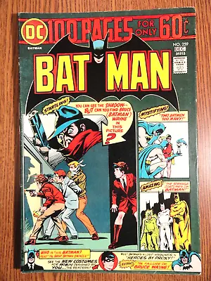 Buy Batman #259 Cardy Shadow Cover Key Detective Robin Gotham 1st Print DC Universe • 23.27£