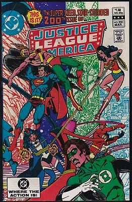 Buy DC Comics JUSTICE LEAGUE Of AMERICA #200 George Perez Art VF-! • 6.32£