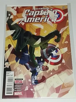 Buy Captain America Sam Wilson #4 Nm+ (9.6 Or Better) February 2016 Marvel Comics • 4.25£