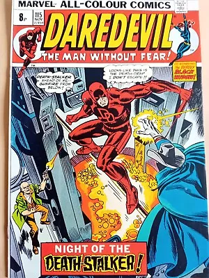 Buy Daredevil 115 FN+ (6.5) - Marvel 1974 - Pence Copy - Hulk #181 Wolverine Advert • 16.99£