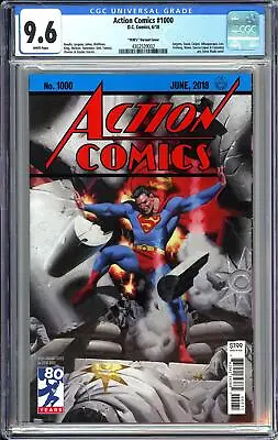 Buy Action Comics 1000 CGC 9.6 2018 4302539002 1930's Variant Scarce • 56.25£