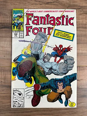 Buy Fantastic Four # 348 - Hulk, Wolverine, Spider-Man Art Adams Cover • 14.22£