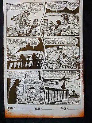 Buy Seven Seas Comics #3 CAPTAIN CUTLASS Publisher Stat Pg 7 Robert Webb 1946 • 3.96£