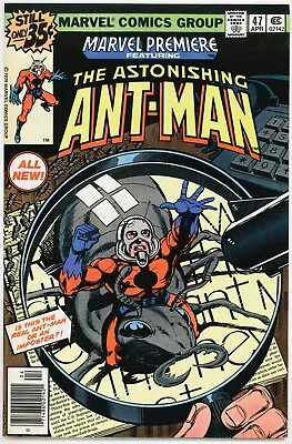 Buy Marvel Premiere #47 (1979) 1st Appearance Of Scott Lang As Ant-Man & 1st Cassie • 80.31£