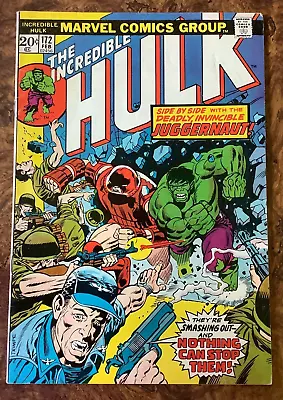 Buy Incredible Hulk 172 1974 VF Juggernaut X-Men Herb Trimpe Steve Englehart Marvel • 32.17£