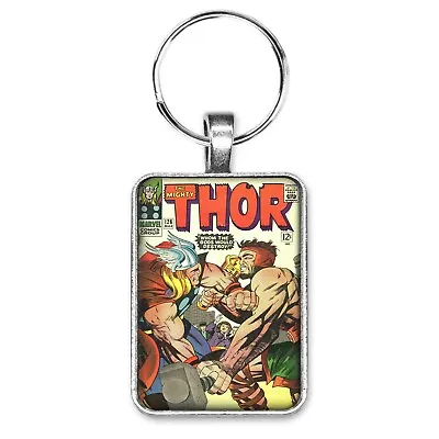 Buy The Mighty Thor #126 Cover Key Ring Or Necklace Hercules Comic Book Jewelry  • 10.21£