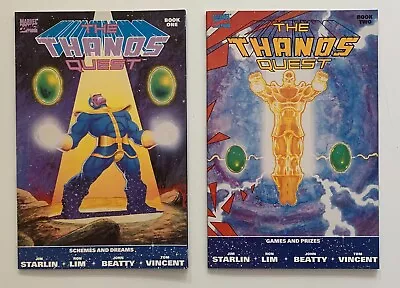 Buy Thanos Quest #1 & #2 Complete Series. 1st Prints (Marvel 1990) NM Key Issues. • 93.75£