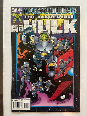 Buy Incredible Hulk #413 Comic Book  DC's Doomsday App • 1.84£