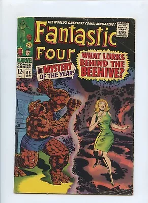 Buy Fantastic Four #66 1967 (VG 4.0)(2 Part Origin Of Him (Warlock)) • 28.02£